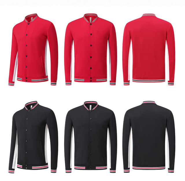 Men's and Women's New Autumn Winter Sportswear Adult Football Casual Wear Cardigan Game Training Uniforms Plus Size Options