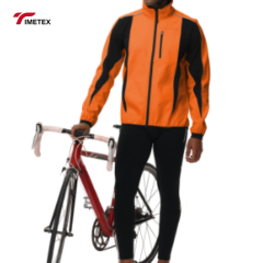 TIMETEX Lightweight High Visibility Reflective Jacket Unisex Breathable Zipper Casual Reversible Design Autumn Safety Polartec
