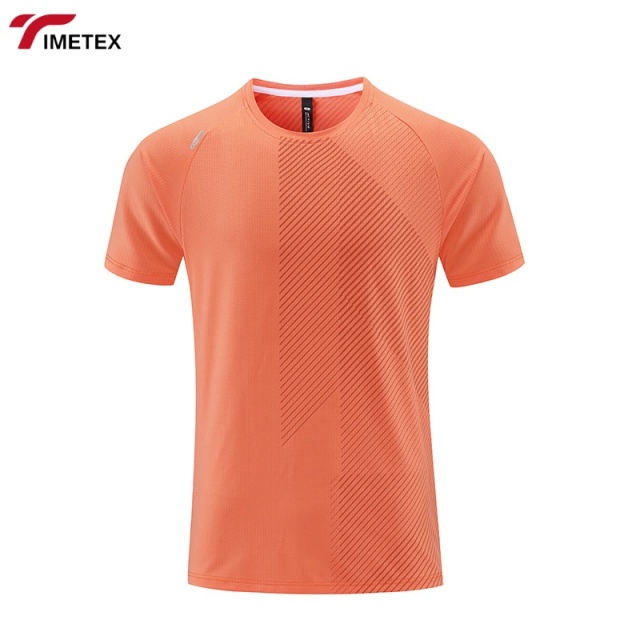 TIMETEX Men's Dry Fit Mesh Workout Shirts Solid Quick-Dry Gym Active Short Sleeve T-Shirt with Moisture Wicking Technology