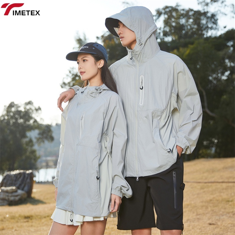 TIMETEX Women's Lightweight Anti-Bacterial Anti-UV Outdoor Jacket Quick Dry Breathable UPF 50+ Suitable for Fishing Attire