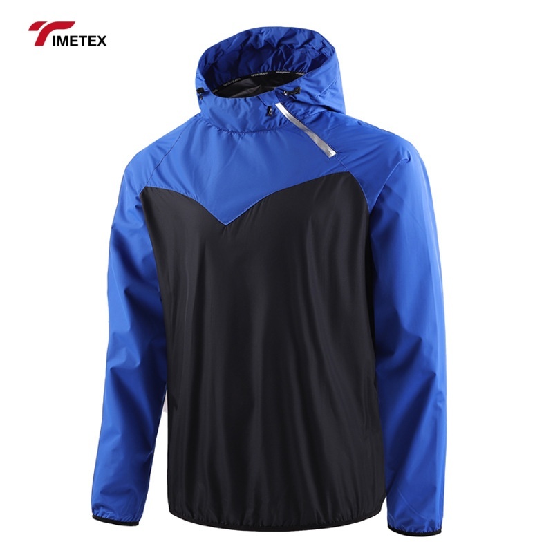 TIMETEX High Quality Unisex  Jogging Tracksuits Custom Logo Breathable Hooded Running Training Wear Sauna Sweat Suit