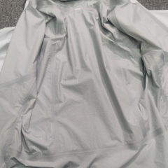 Unisex Casual Sport Waterproof Jacket with Hood Breathable and Outdoor-friendly Solid Pattern Zipper Pocket