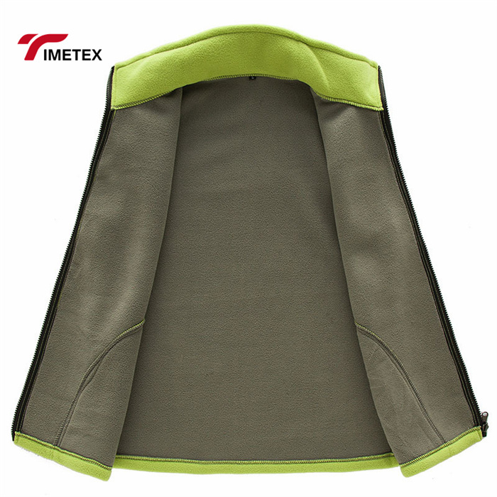 TIMETEX Outdoor Vest Sleeveless Waterproof Fleece Vest  for Men Vest for Unisex
