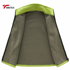 TIMETEX Outdoor Vest Sleeveless Waterproof Fleece Vest  for Men Vest for Unisex