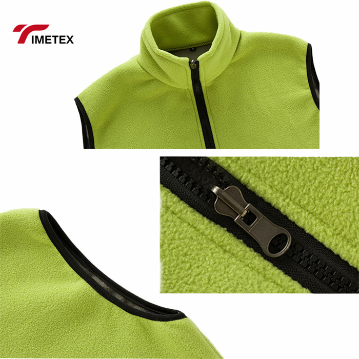 TIMETEX Outdoor Vest Sleeveless Waterproof Fleece Vest  for Men Vest for Unisex