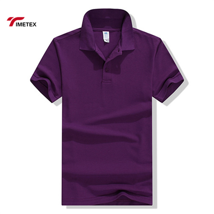 100% Cotton POLO Shirt Unisex POLO Shirt 100% Cotton  Short Sleeve Solid Color POLO Shirts