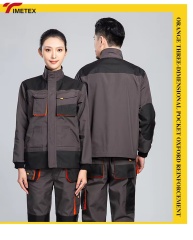 TIMETEX 3D Large Pocket Wear-resistant Anti-scalding Hi Visibility CE Certified Anti-pilling  Workwear Set Multi-pocket Auto