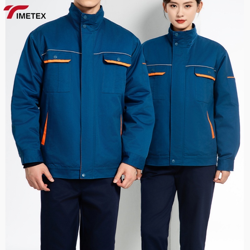 Auto Repair Labor Protection Work Clothes Long-Sleeved Engineering Clothing Men Women Spring Autumn Tooling Workshop