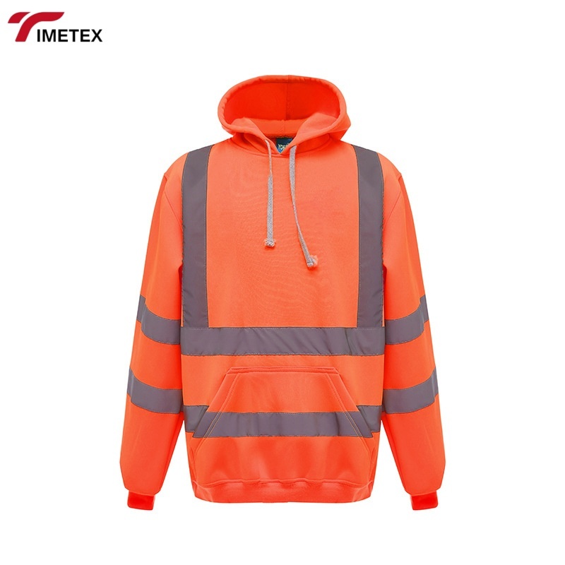 TIMETEX OEM Professional Workwear High Safety Reflective Hoodie Jackets Waterproof and Anti-Static Boiler Suit