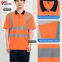 Wholesale OEM High Visibility Reflective Safety Field High-Reflective Safety Work Shirt