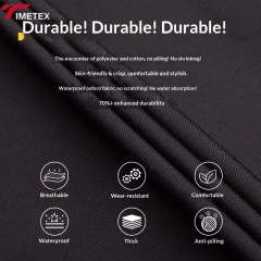 Men's Plus Size Straight Cargo Work Pants Customized High-Waisted Waterproof Canvas Breathable Windproof Summer Labor Work