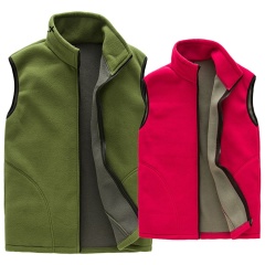 TIMETEX Outdoor Vest Sleeveless Waterproof Fleece Vest  for Men Vest for Unisex
