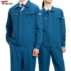 Custom Logo Breathable Cotton Coveralls Industrial Overall for Car Repair Work Clothes Breathable Construction Workwear Logo