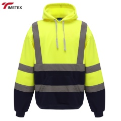 TIMETEX OEM Professional Workwear High Safety Reflective Hoodie Jackets Waterproof and Anti-Static Boiler Suit