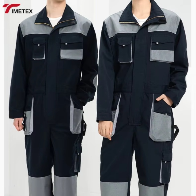 Factory Supply Workwear Jacket Pants for Men Women Work Coveralls Overalls Construction Work Bib Pants Clothes Uniforms Suits
