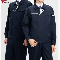 Custom Logo Breathable Cotton Coveralls Industrial Overall for Car Repair Work Clothes Breathable Construction Workwear Logo