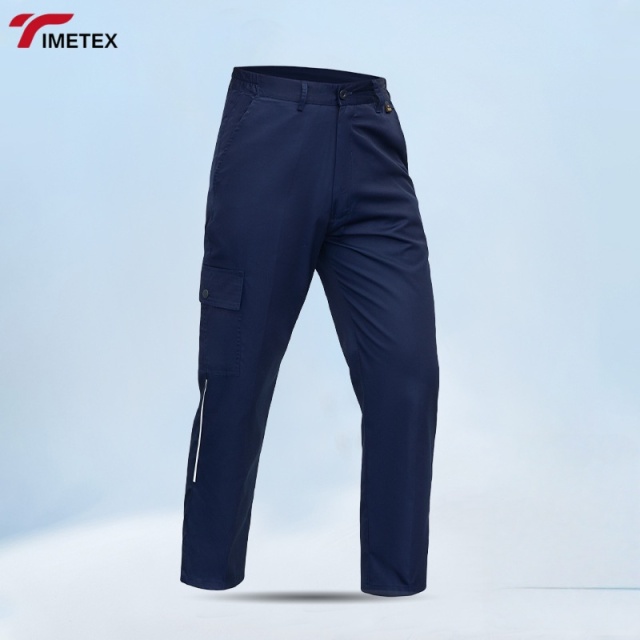 Custom-Made Men's Summer Auto Repair Work Pants Comfortable and Wear-Resistant Lightweight Canvas Multi-Pocket Trousers