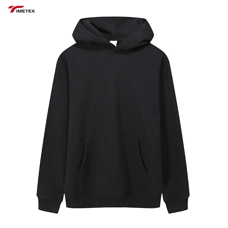 Casual Sport Streetwear Custom Unisex  Heavy Weight Sweatshirt 100% Cotton Polyester Oversized Hoodies for Active Tops