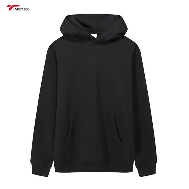 Casual Sport Streetwear Custom Unisex  Heavy Weight Sweatshirt 100% Cotton Polyester Oversized Hoodies for Active Tops