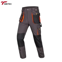 Work Pants for Men Cargo Trousers Electrician Safety Waterproof Bleach Resistant Custom Multi Pocket Junior Carpenter Knee Pads