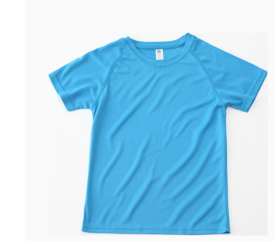 Wholesale Promotional  Customized  Logo Short Sleeve 100% Polyester Round Neck T-shirt at Low Price and Small Quantity,MY SHOP,Wholesale Promotional  Customized  Logo Short Sleeve 100% Polyester Round Neck T-shirt at Low Price and Small Quantity