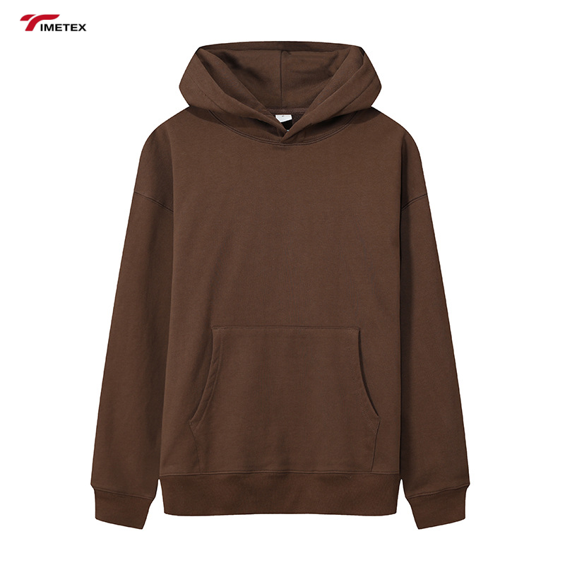 Casual Sport Streetwear Custom Unisex  Heavy Weight Sweatshirt 100% Cotton Polyester Oversized Hoodies for Active Tops