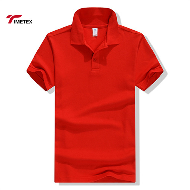 100% Cotton POLO Shirt Unisex POLO Shirt 100% Cotton  Short Sleeve Solid Color POLO Shirts