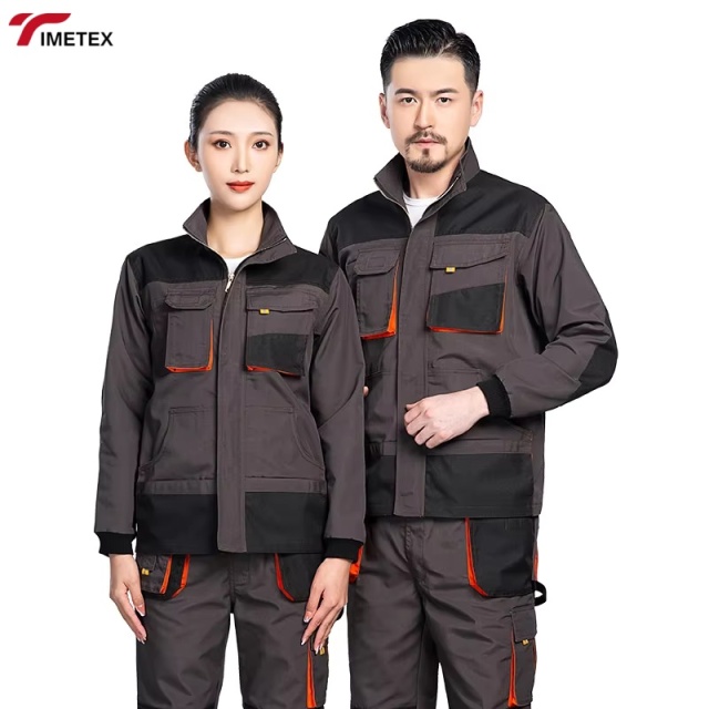 TIMETEX  Auto Repair Shop Printed Word Workshop Clothes Gas Station Construction Site Strip Labor Protection Clothing Uniforms