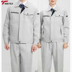 Custom Logo Breathable Cotton Coveralls Industrial Overall for Car Repair Work Clothes Breathable Construction Workwear Logo