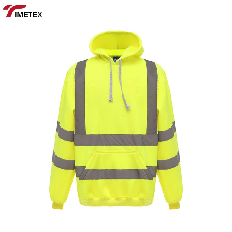 TIMETEX OEM Professional Workwear High Safety Reflective Hoodie Jackets Waterproof and Anti-Static Boiler Suit