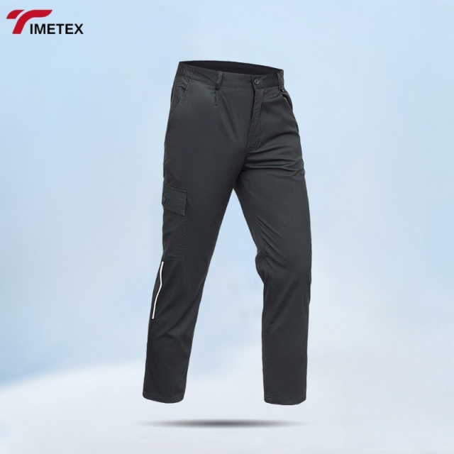 Custom Logo Hi Vis Reflective Workpants Anti-Static and Breathable for Mining Cargo Construction Safety Workwear Pants