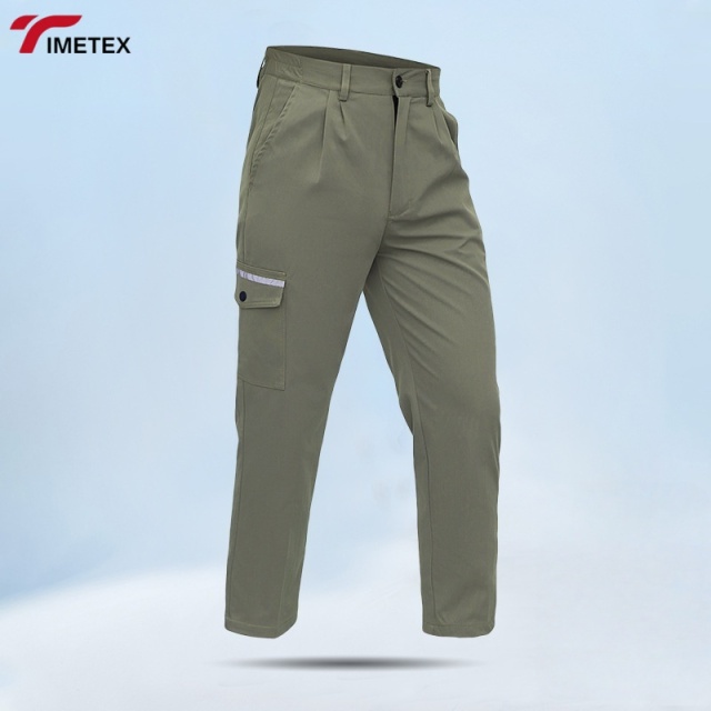 TIMETEX Hi Vis Reflective Safety Workpants for Mining Cargo & Construction Custom Logo Workwear Pants