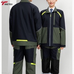 TIMETEX CE Certified Polyester Safety Workwear High Visibility Reflective Breathable Unisex Safety Hoodie Sweatshirt Warmer Work