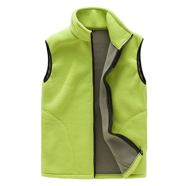 TIMETEX Outdoor Vest Sleeveless Waterproof Fleece Vest  for Men Vest for Unisex