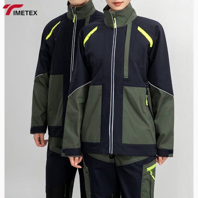 TIMETEX CE Certified Polyester Safety Workwear High Visibility Reflective Breathable Unisex Safety Hoodie Sweatshirt Warmer Work