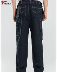Custom Unisex Worker Cargo Work Pants Polyester Twill Multiple Pockets Quick Dry Waterproof Acidproof Anti-Static Breathable