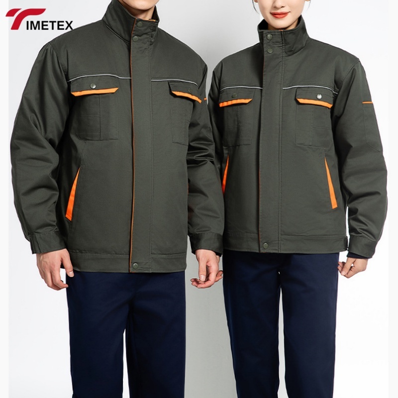 Auto Repair Labor Protection Work Clothes Long-Sleeved Engineering Clothing Men Women Spring Autumn Tooling Workshop