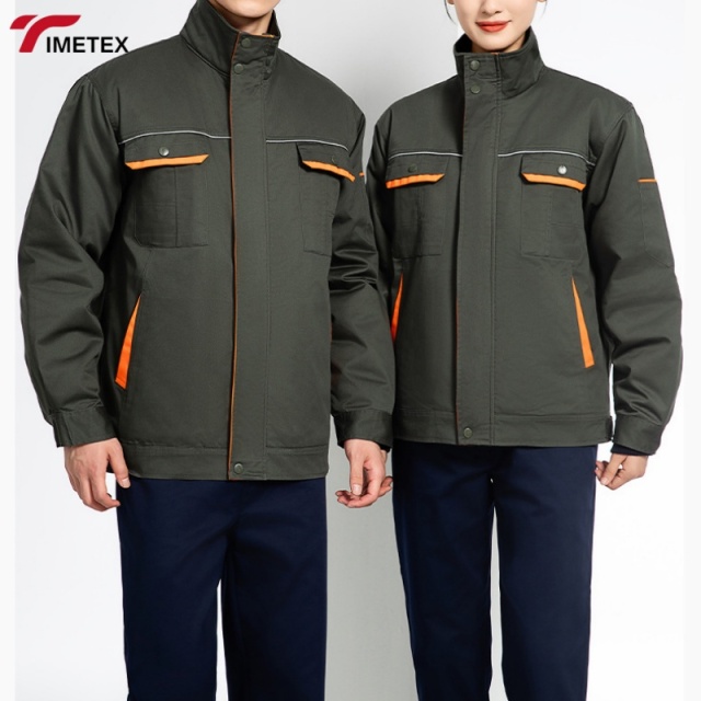 Auto Repair Labor Protection Work Clothes Long-Sleeved Engineering Clothing Men Women Spring Autumn Tooling Workshop