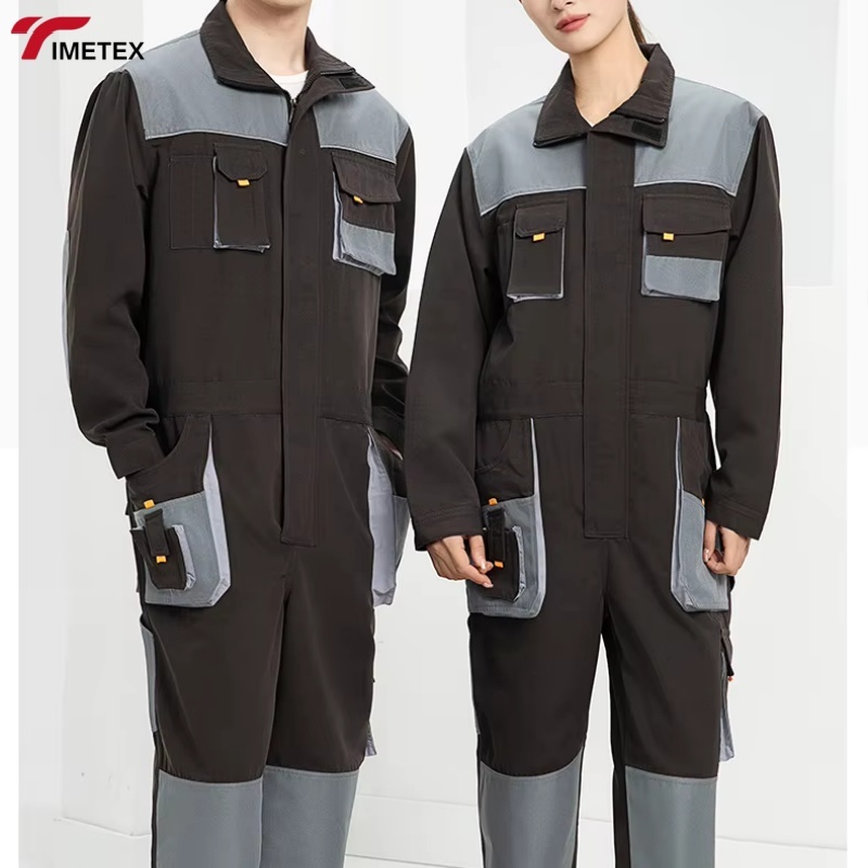 Factory Supply Workwear Jacket Pants for Men Women Work Coveralls Overalls Construction Work Bib Pants Clothes Uniforms Suits
