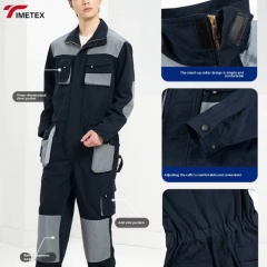 Factory Supply Workwear Jacket Pants for Men Women Work Coveralls Overalls Construction Work Bib Pants Clothes Uniforms Suits