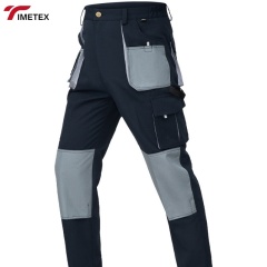 Men's Polyester Construction Site Workwear Durable Work Pants Multi-Pockets Quick Dry Breathable Heat Transfer Printed