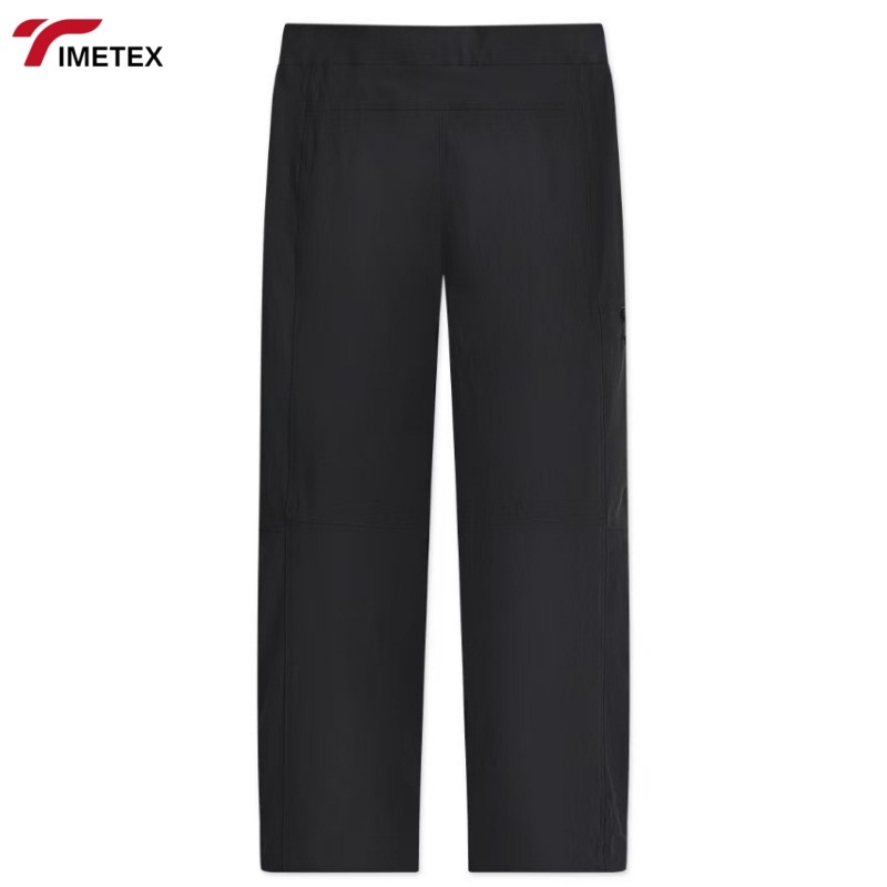 Buttons Gym Pants Straight Leg Men Polyester Spandex Golf Pants High Quality Four Pocket Men Golf Pants