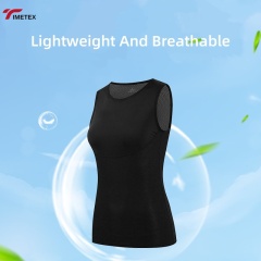 TIMETEX Lightweight Mesh Sleeveless Vest Cycling Summer Quick Dry Breathable Tank Top Road Bike Sports for Women