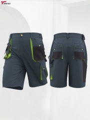 TIMETEX Men's Multi-pocket Wear-resistant Work Shorts Custom Solid Quick Dry Breathable Outdoor Hiking Casual Shorts