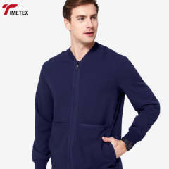 TIMETEX Breathable Comfortable Men Scrub Jacket Hot Selling Premium Quality Latest Design Scrub Jacket for Online Sale
