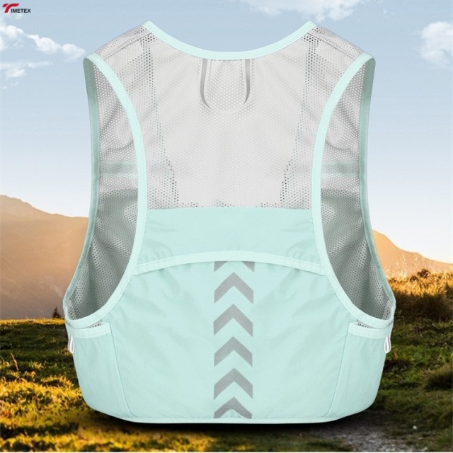 TIMETEX Unisex Customizable Breathable Lightweight Hydration Vest Waterproof Running Waist with Adjustable Feature