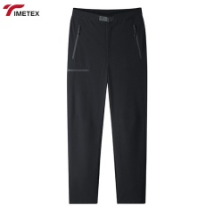 Buttons Gym Pants Straight Leg Men Polyester Spandex Golf Pants High Quality Four Pocket Men Golf Pants