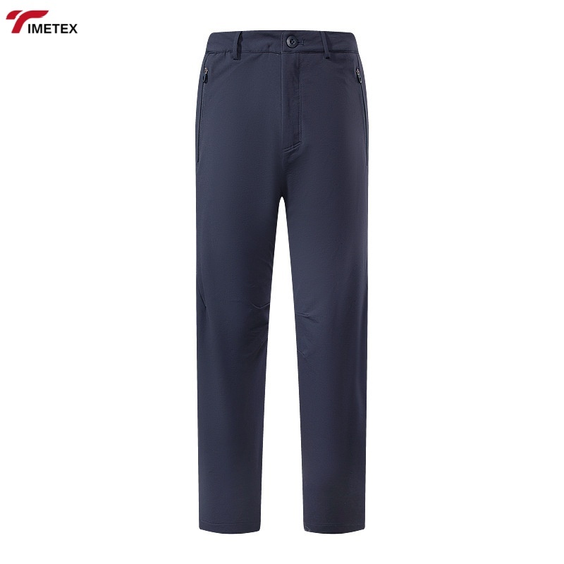 TIMETEX High Elasticity Lightweight Breathable Casual Pants Men Waterproof Multi-Pocket of Men's Pants