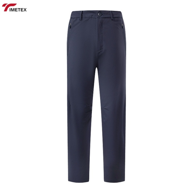 TIMETEX High Elasticity Lightweight Breathable Casual Pants Men Waterproof Multi-Pocket of Men's Pants