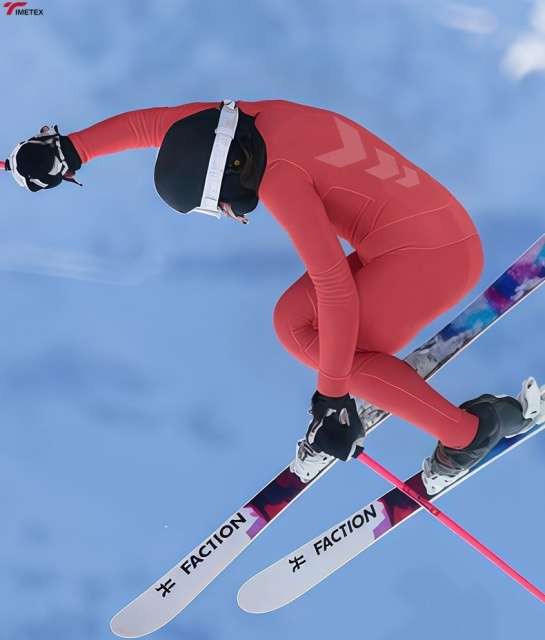 TIMETEX Unisex Wool Ski Base Layer Quick Dry Warm Thermal Underwear Top Moisture Wicking for Outdoor Hiking Mountaineering